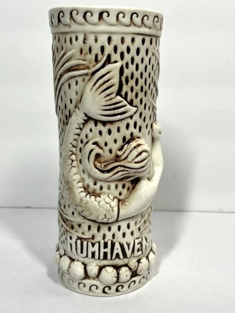 Tiki Mug Rumhaven Mermaid Ceramic Cup by TikiRob